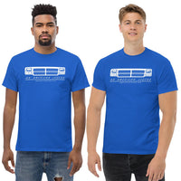 Thumbnail for men modeling First Gen Dodge Ram T-Shirt - blue