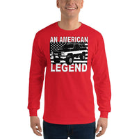 Thumbnail for K5 Blazer long sleeve shirt modeled in red