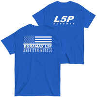 Thumbnail for L5P Duramax Shirt Mens Diesel Truck Shirt in royal