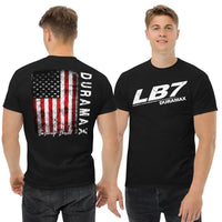 Thumbnail for LB7 Duramax T-Shirt modeled in black
