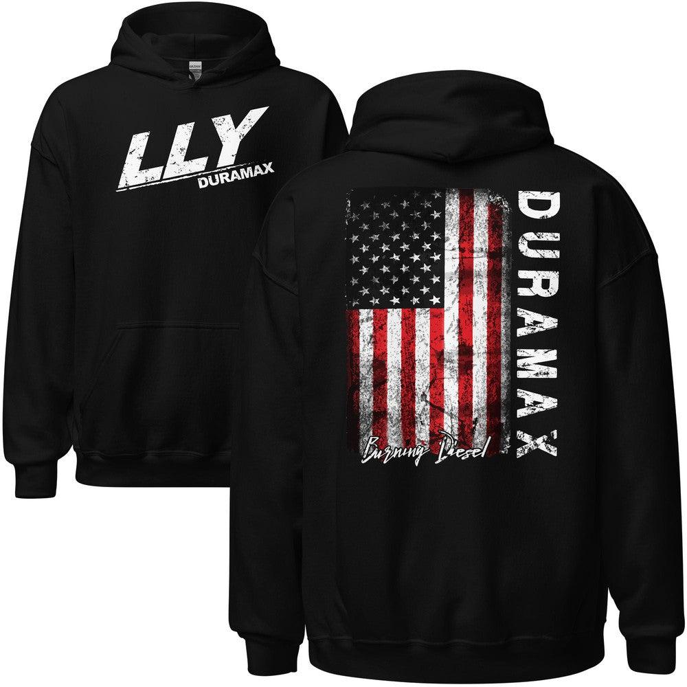 LLY Duramax Hoodie in black