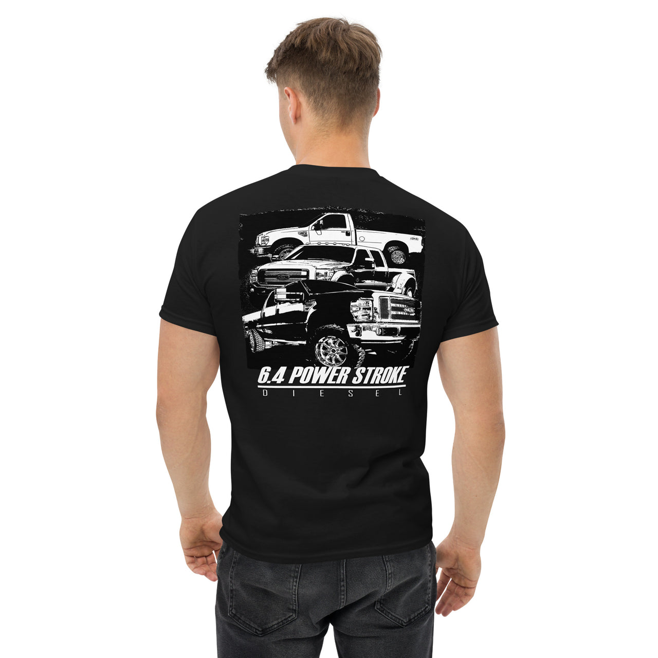 6.4 Power Stroke Trucks t-shirt in black