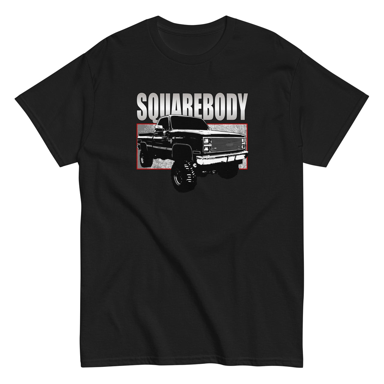 80s Squarebody 4x4 T-Shirt Square Body Truck Tee 