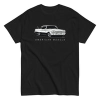 Thumbnail for 1964 Impala T-Shirt - American Muscle Car-In-Black-From Aggressive Thread