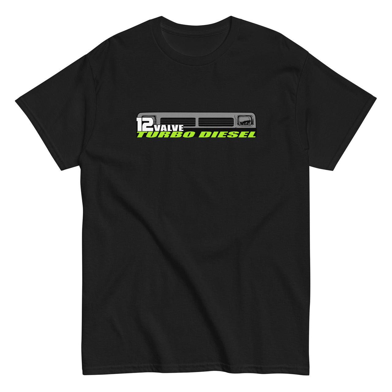 12v diesel first gen grille t-shirt in black