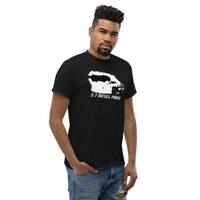 Thumbnail for 2nd Gen 5.9 Diesel Burnout Rolling Coal T-Shirt modeled in black