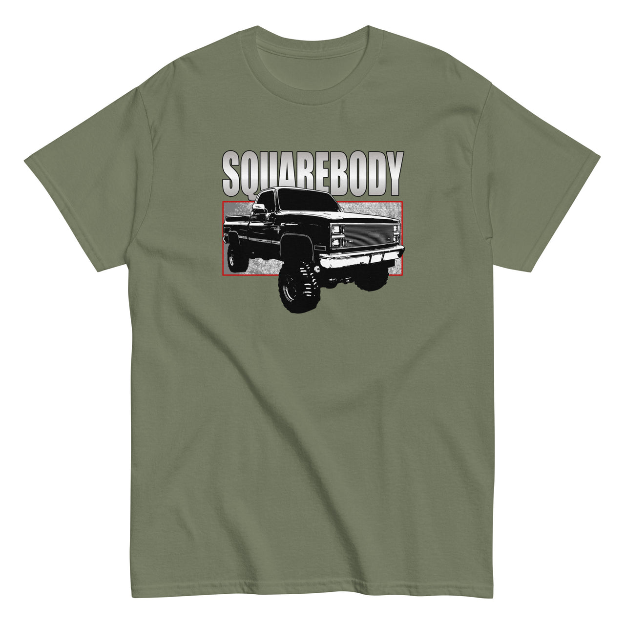 80s Squarebody 4x4 T-Shirt Square Body Truck Tee