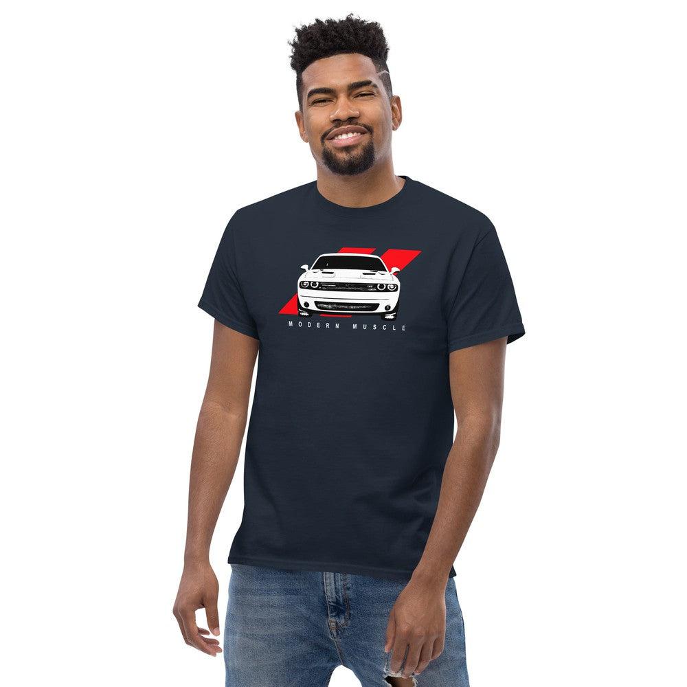 Modern Muscle - Challenger T-Shirt-In-Black-From Aggressive Thread