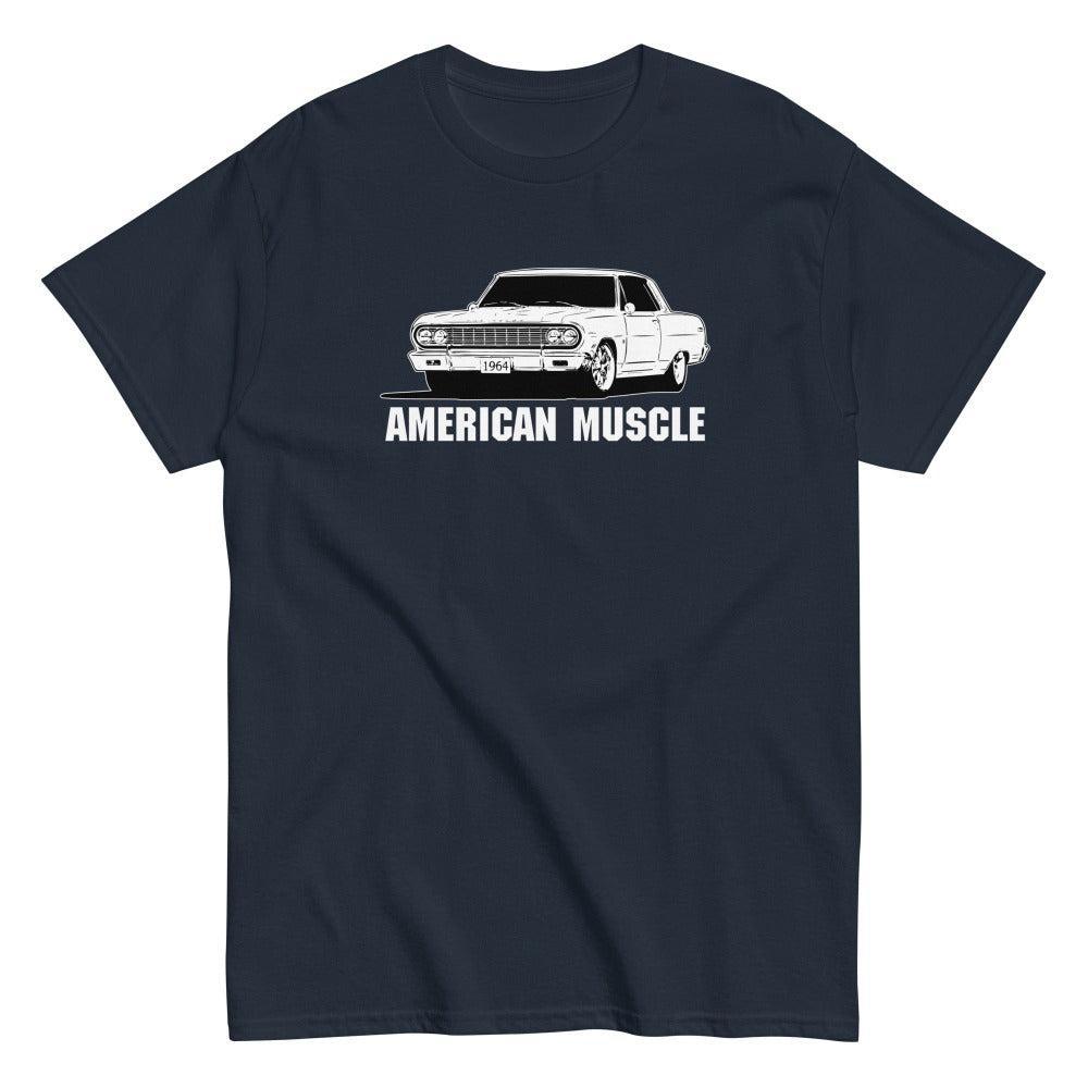 1964 Chevelle Malibu T-Shirt in navy