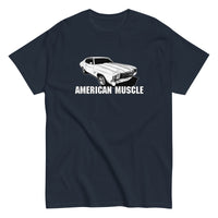 Thumbnail for 1972 Chevelle T-Shirt American Muscle Car Tee in navy