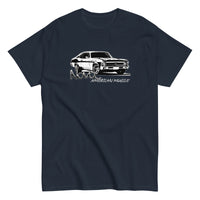 Thumbnail for Nova T-Shirt American Muscle Car Tee-In-Navy-From Aggressive Thread