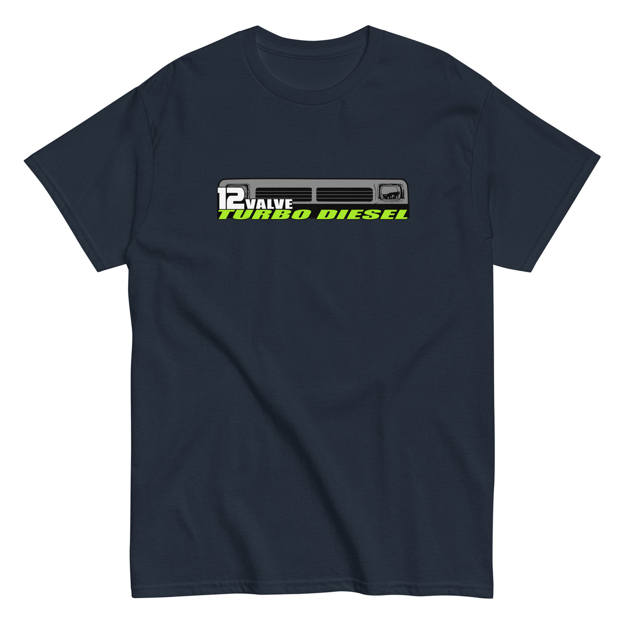 12v diesel first gen grille t-shirt in navy