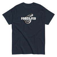Thumbnail for Force Fed T-Shirt - Car Guy Turbo Shirt in navy