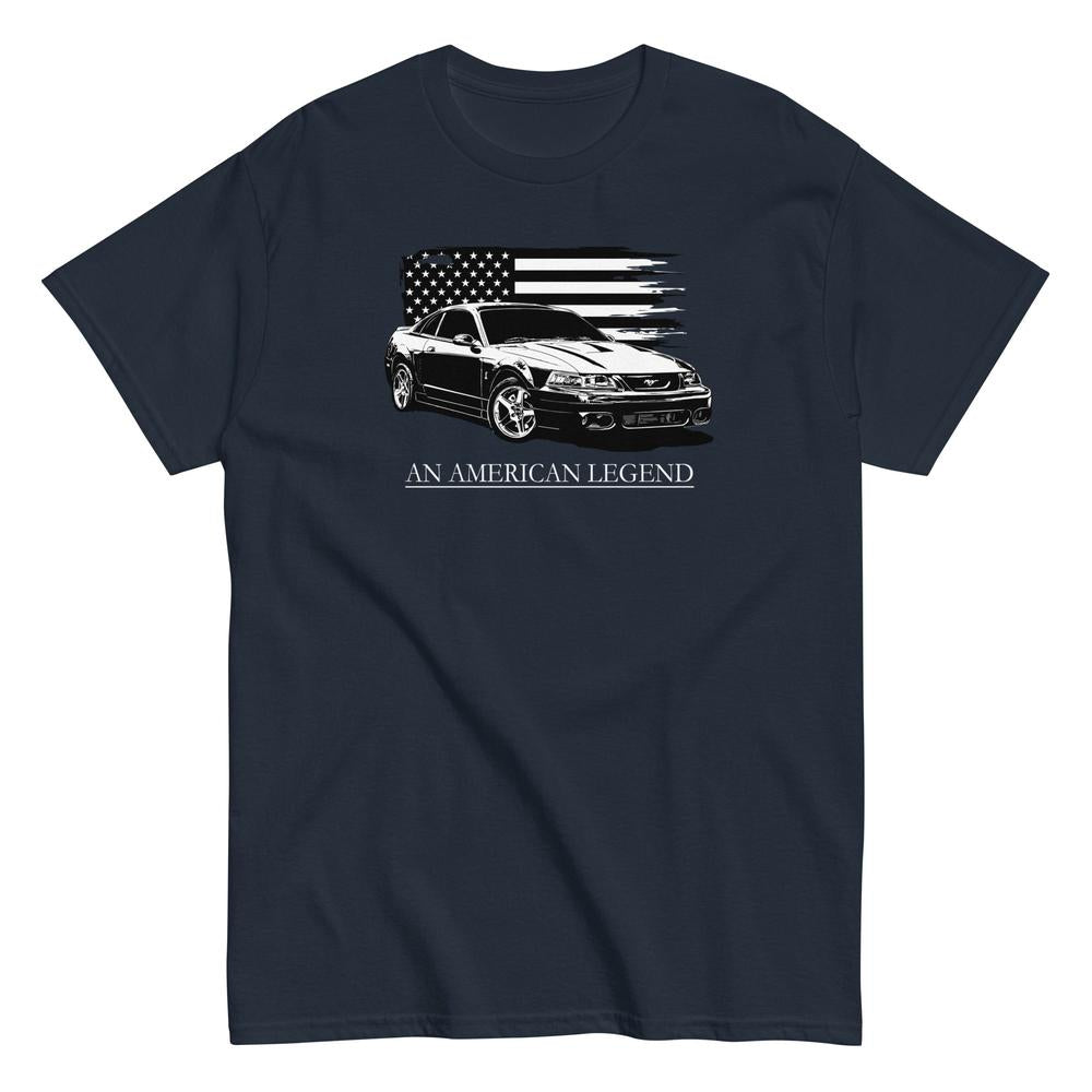 2004 Mustang Cobra T-Shirt in navy