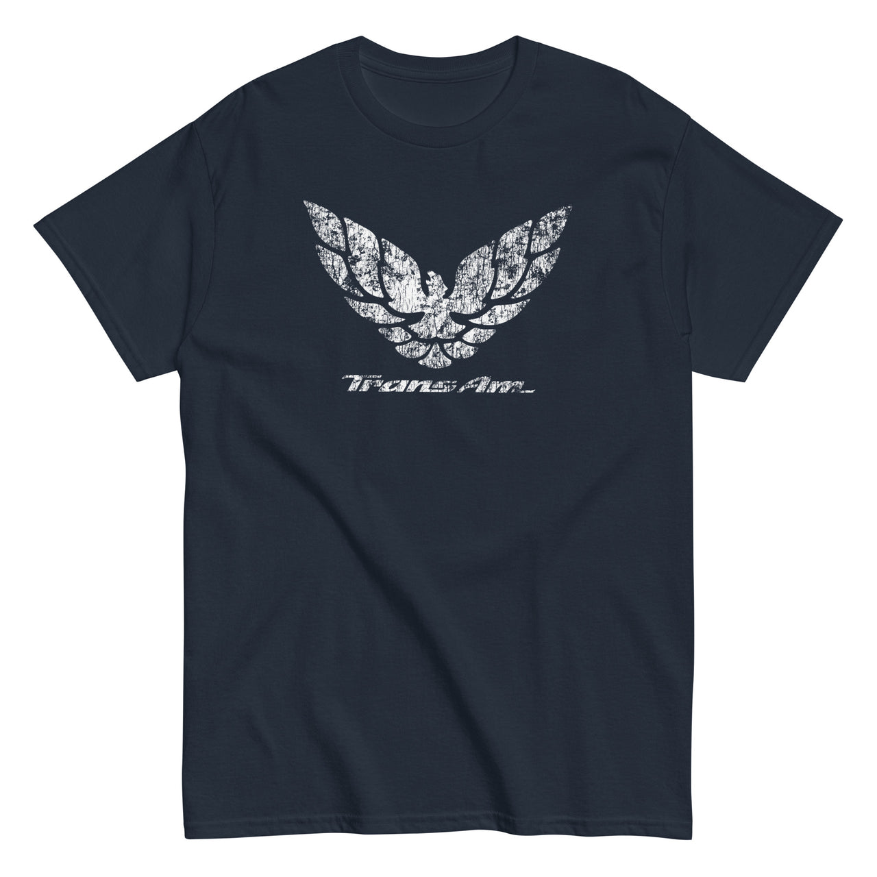 90s Trans Am Firebird Logo T-Shirt in navy