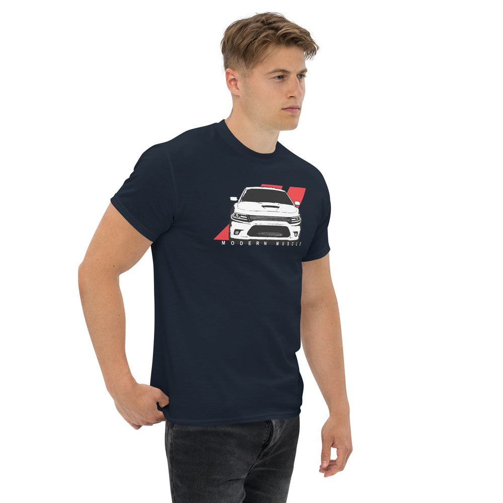 2015-2018 Charger SRT T-Shirt modeled in navy