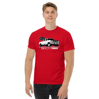 Thumbnail for 7.3 Powerstroke T-Shirt Based 90's OBS Crew Cab