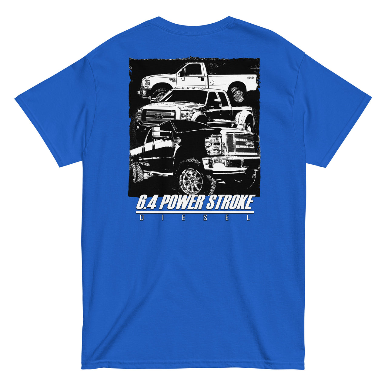 6.4 Power Stroke Trucks t-shirt in blue