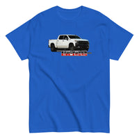 Thumbnail for Trail Boss Truck T-Shirt-In-Royal-From Aggressive Thread