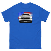 Thumbnail for OBS Truck American Flag T-Shirt in blue
