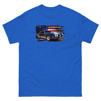 Thumbnail for 1970 GTO American Flag T-Shirt in royal