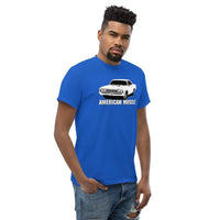 Thumbnail for man modeling a 1967 Chevelle T-Shirt in royal
