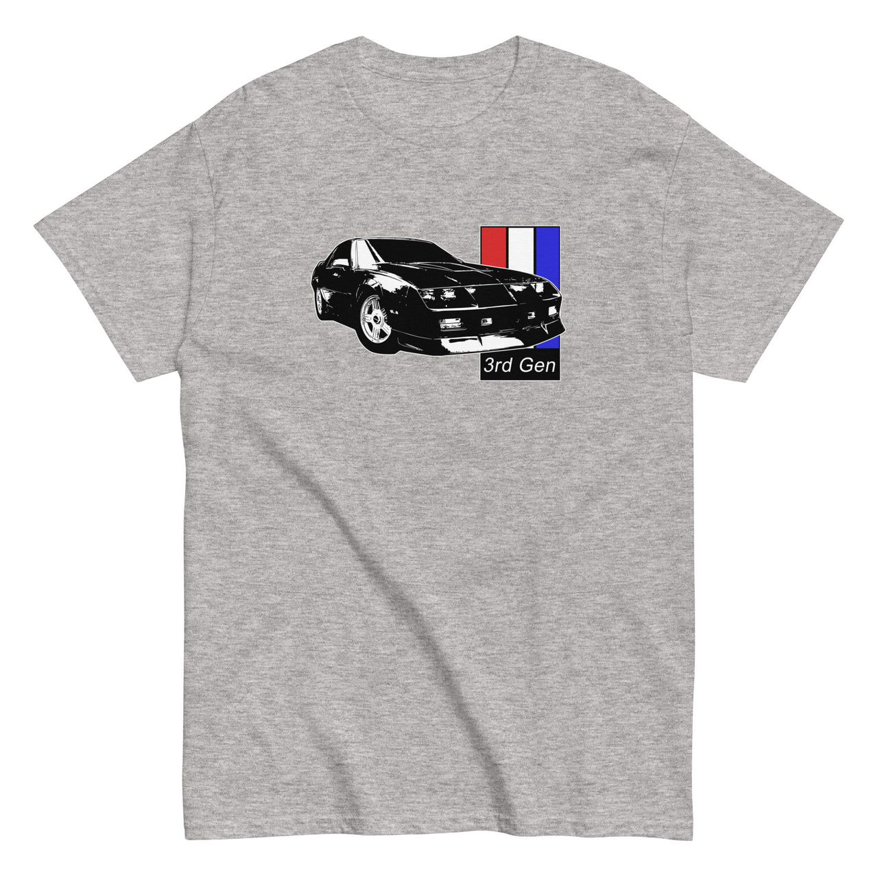 3rd Gen Camaro T-Shirt-In-Sport Grey-From Aggressive Thread