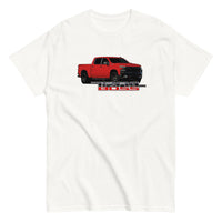 Thumbnail for Red Trail Boss Truck T-Shirt-In-White-From Aggressive Thread