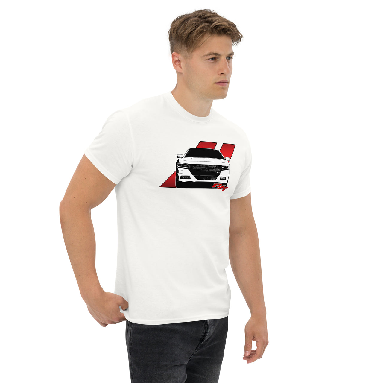 15-19 Charger R/T T-Shirt in white