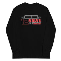 Thumbnail for 12 Valve Second Gen Long Sleeve T-Shirt in black