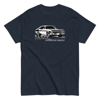 Thumbnail for Nova T-Shirt American Muscle Car Tee-In-Black-From Aggressive Thread