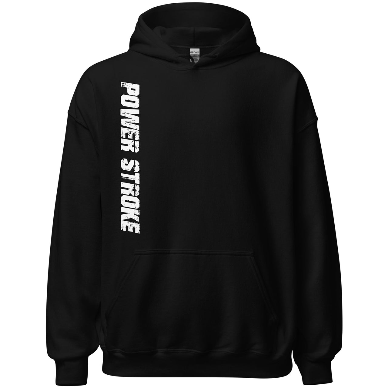 Powerstroke Hoodie American Flag Power Stroke Sweatshirt-In-White-From Aggressive Thread
