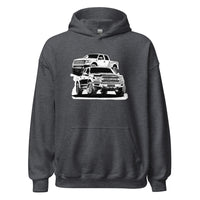 Thumbnail for Raptor Truck Hoodie in grey