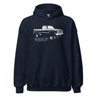 Thumbnail for K10 Square Body Hoodie in Navy