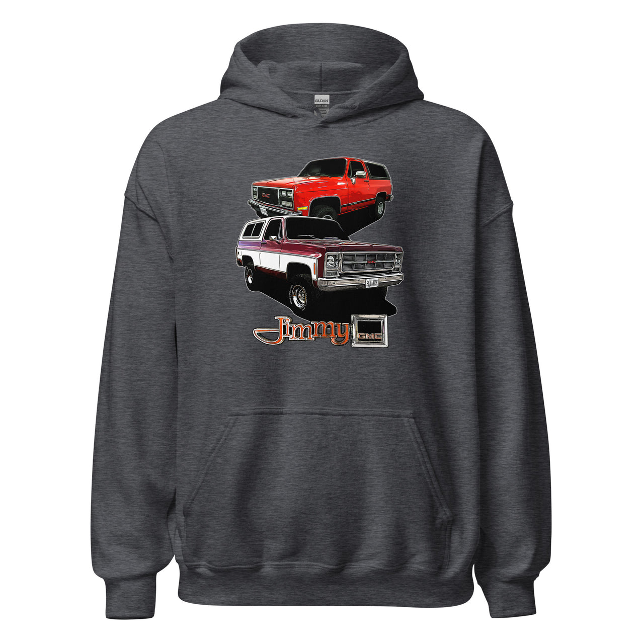 Square Body GMC Jimmy Sweatshirt in grey