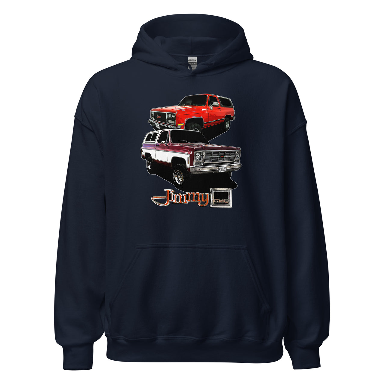 Square Body GMC Jimmy Sweatshirt in navy