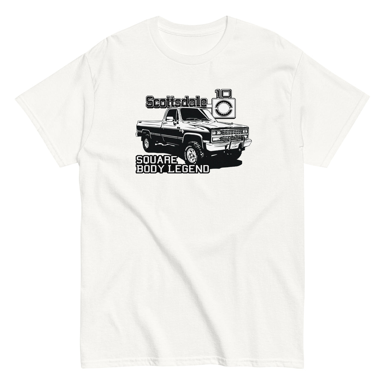 Square Body Scottsdale K10 T-Shirt in white