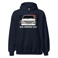 Thumbnail for Real American Steel C10 Square Body Squarebody Hoodie Sweatshirt