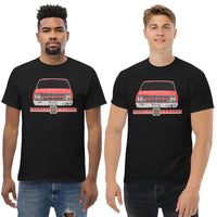 Thumbnail for Square Body C10 T-Shirt modled in black
