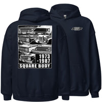 Thumbnail for 1973-1987 Square Body Grilles Hoodie in navy