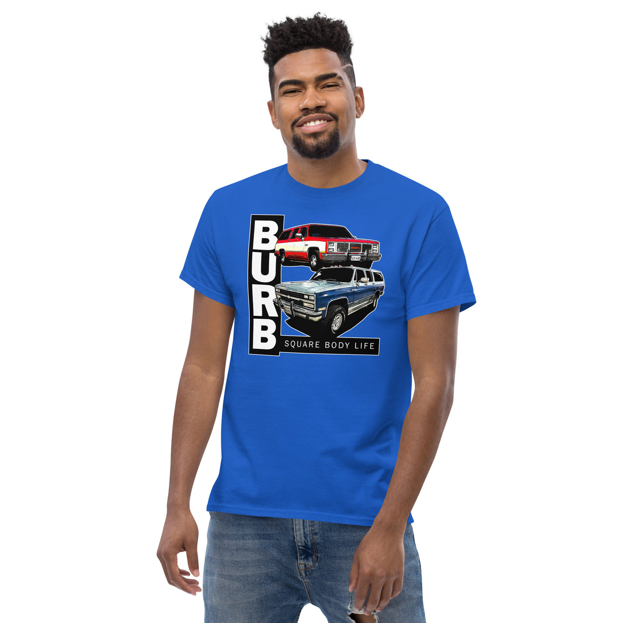 Square Body Suburban T-Shirt-In-Black-From Aggressive Thread