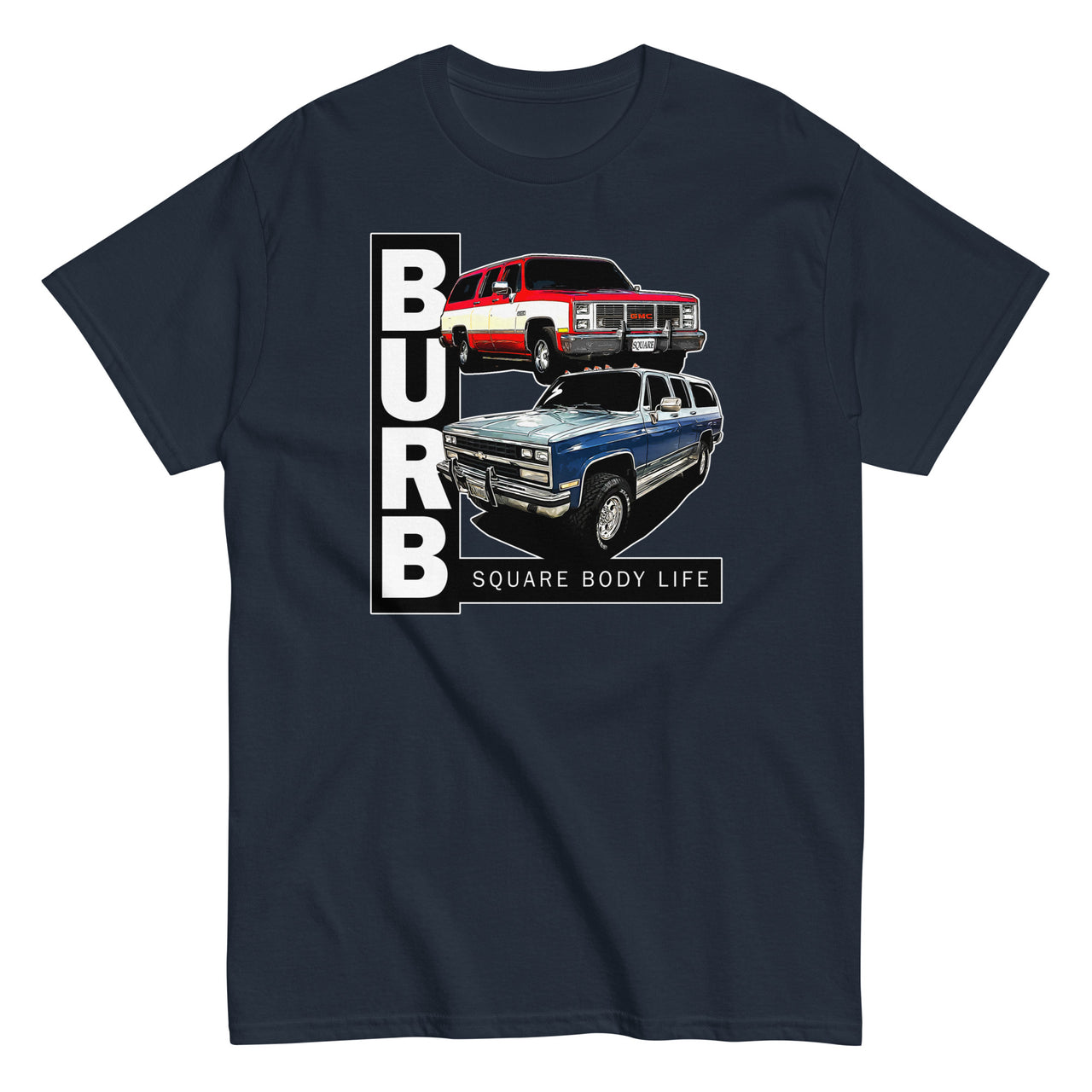 squarebody suburban tshirt in navy