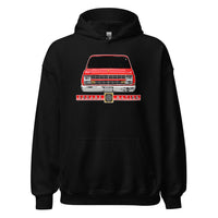 Thumbnail for Square Nation C10 Hoodie Squarebody Sweatshirt in black