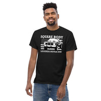 Thumbnail for Square Body T-Shirt Legends Never Die