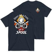 Thumbnail for Dont Be A Fool - Spool Turbo T-Shirt in navy