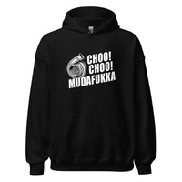 Thumbnail for Funny Turbo Hoodie For Car Guy - Choo Choo Mudufukka