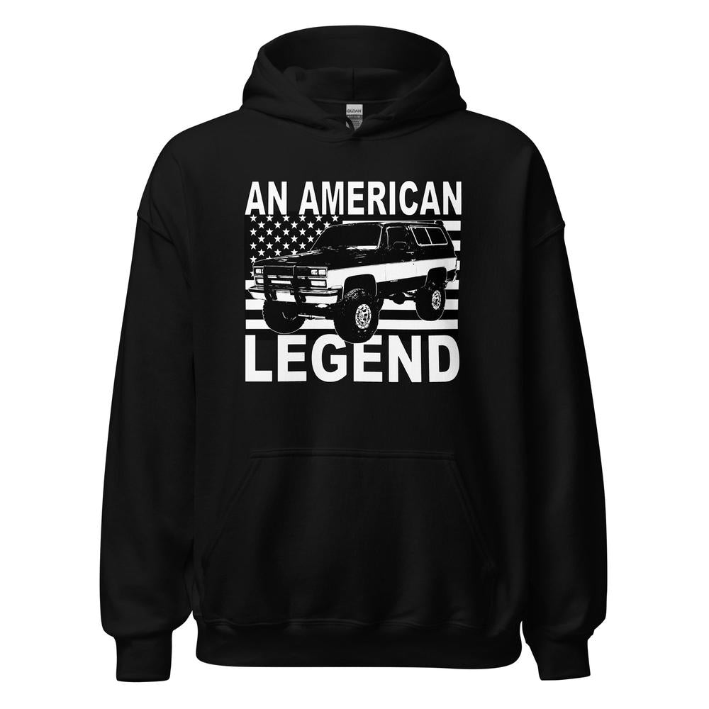 K5 Blazer Squarebody Hoodie in black