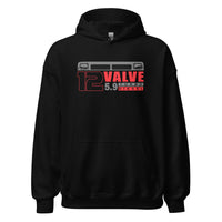 Thumbnail for 1st Gen 12 Valve Turbo Diesel Hoodie in black