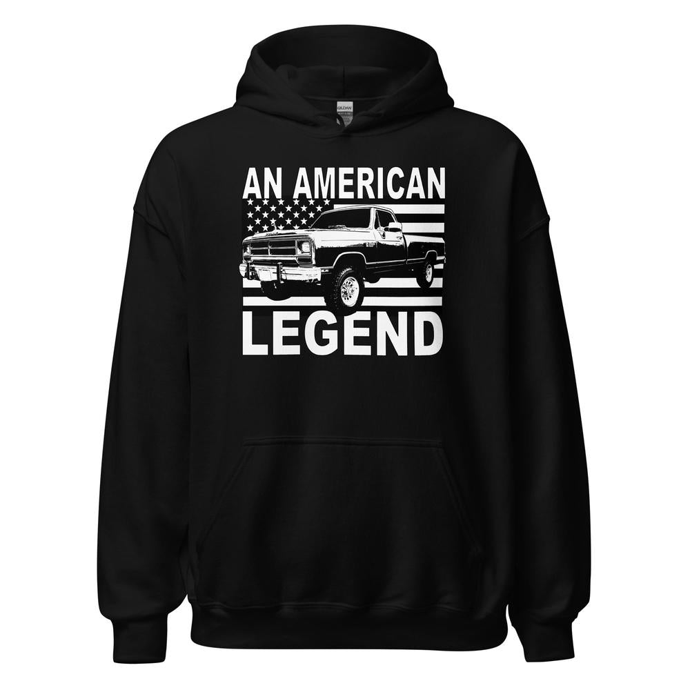 1st Gen Dodge Ram American Flag Hoodie