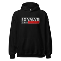Thumbnail for 12v diesel 1st gen ram / second gen ram hoodie in black